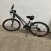 Women's Hybrid Bicycle with Pink Accents