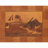 Vintage Marquetry of Whaling Adventure
