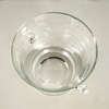 Vintage Scroll-handle Crystal Ice Bucket