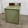 Vintage Beige Top-Load Washing Machine