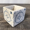 Ceramic Blue Design Cube Set B