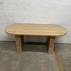 Oval Wooden Dining Table