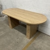 Oval Wooden Dining Table