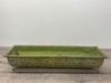 Extra Large Green metal Rectangular Planter