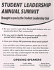 Student Leadership Flyer