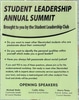 Student Leadership Flyer