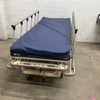 Hospital Stretcher Bed with Blue Mattress