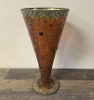 Orange Mosaic Vase A