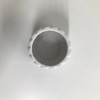 Contemporary white ceramic pot