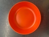 Coral Red Melamine Bowl