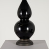 Chinese Style Double Gourd Lamp Black Table Lamp