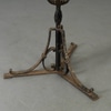 Gothic Style Wrought Iron Candle Torchiere