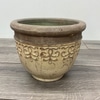 Beige & Brown Ceramic Vase