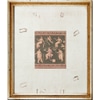 Silver Leaf Framed Greek Print II