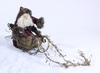 Father Christmas with Sleigh and Reindeer