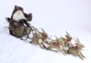 Father Christmas with Sleigh and Reindeer