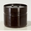 Space Age Brown Plastic Ice Bucket