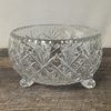 Cut Crystal Footed Bowl