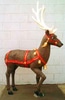 6ft Standing Reindeer Christmas Decoration