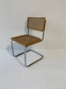 "Breuer" Cantilever Cane Chrome Chair
