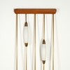 Mid-Century Modern Lighted Room Divider