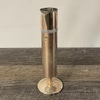 Small Silver Stem Cylinder Bud Vase