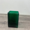 Square Green Vase