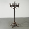 Gothic Style 9-Light Candle Torchiere