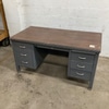 Vintage Metal Office Desk