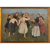 Framed Print of Children Dancing