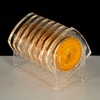 Set of 8 Coasters with Holder