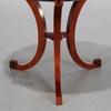 Contemporary Designer Mahogany Inlaid Side Table