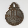 Ancient Greek Style Cast Metal Acropolis Paper Weight