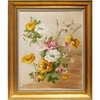 Vintage Floral Oil Painting