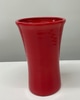 Bauer Red Ceramic Flared Vase