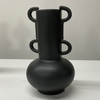 Modern black vase