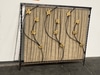 (3) Small Steel Panel w/ Fabric Backing