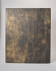Painted Wood Surface in Dark and Brass Tones