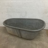 Vintage Galvanized Metal Tub