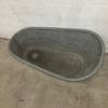 Vintage Galvanized Metal Tub