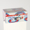 African White Recycle Metal Suitcase