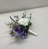 SILK Purple And White Bouquets