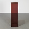 Smoke Acrylic Square Pedestal