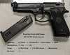 Prop Gun Beretta 92FS Pistol, metal, moving parts, non-firing