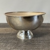 Smooth Silver Footed Bowl