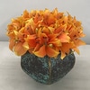 SILK Orange Lily arrangement