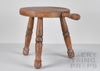 Turned Three Legged Milking Stool