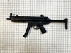 Rubber - MP5 Retractable Stock, Rifle, Black (Hard Cast)