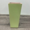 Tall Green Ceramic Vase