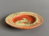 Mexican Redware Bird Plate